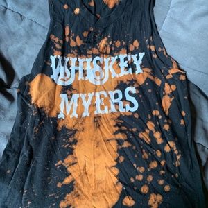 Distressed whiskey Myers T-shirt